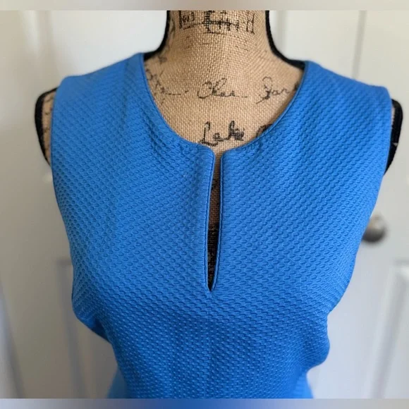 ♠️ Kate Spade ♠️ Emrick Sleeveless Dress EUC beautiful blue - Picture 7 of 14